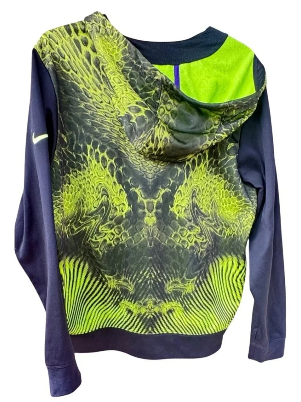 Nike Kobe Bryant Therma-Fit Full Zip Hoodie Jacket Mens Size M Gray Black Purple